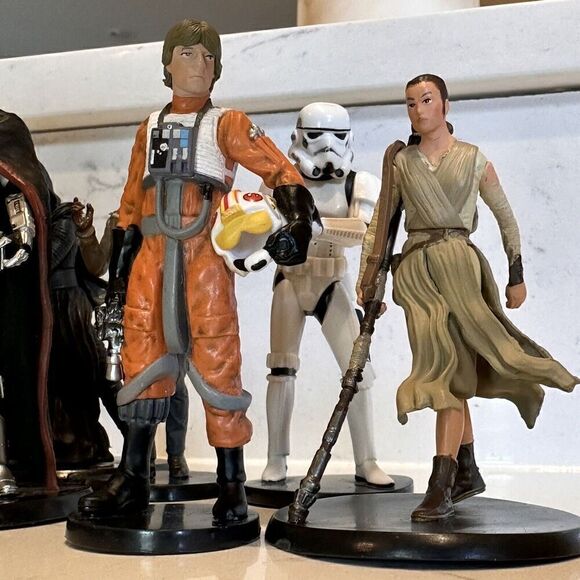 9 Star Wars The Force Awakens Deluxe Playset Figurine Disney 2015 - Picture 5 of 14